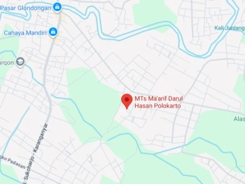 Peta Lokasi Madrasah